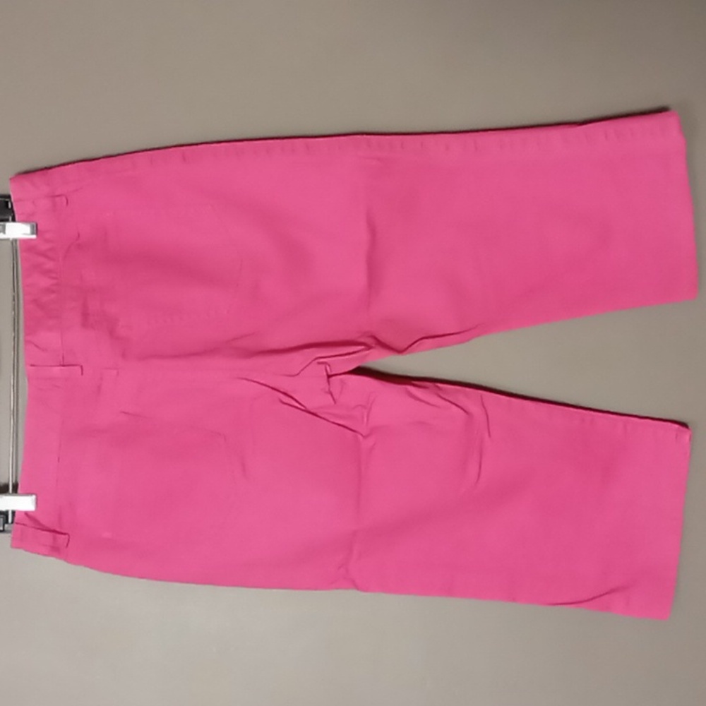 Laura Ashley Pink Capri Pants Size 10P - Picture 2 of 5